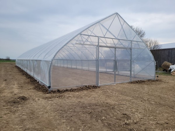 Gothic Summer Greenhouse 9x22m