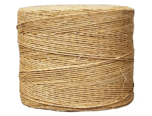 Sisal twine, 712m, 4.0mm thick, natural