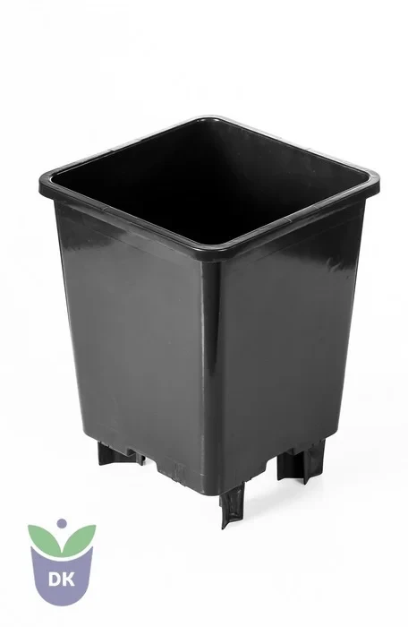 Podiņš F7 melns 16.5x16.5x26.5cm aveņu audzēšanai
