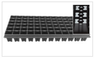 Seed tray HPUS72T/6 HerkuPak