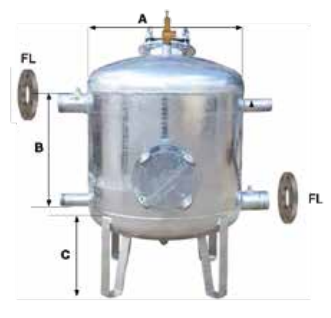 2" Galvanized Sand Filter