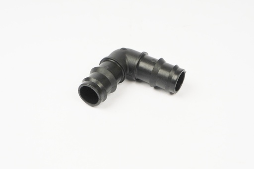 LDPE pipe connector 16x16 black