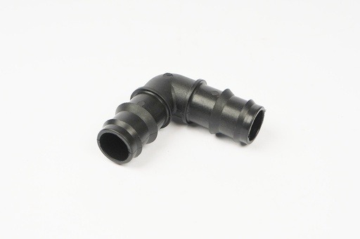 LDPE pipe fitting 25x25 black