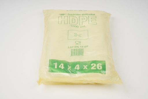 HDPE Bag 14cm/4cm*26cm 1000pcs