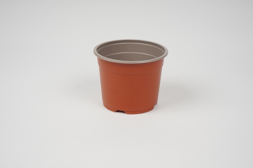 Pot 10cm 5' brown