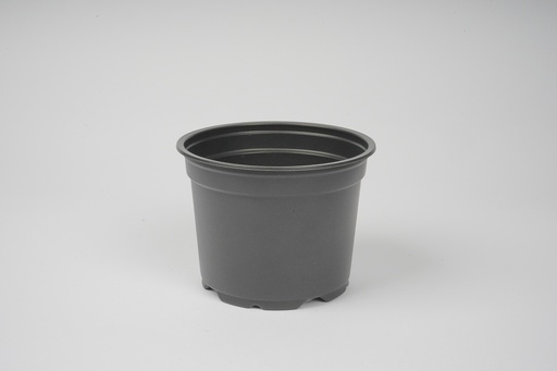 Pot 12cm 5' low black