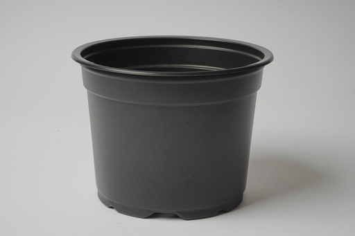 Pot 13cm 5' Low black