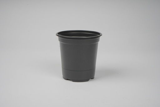 Pot 9cm 5' black high