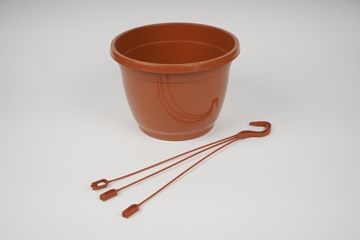 Anna Pot 21cm brown