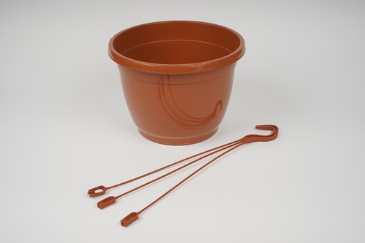 Anna Pot 23cm brown