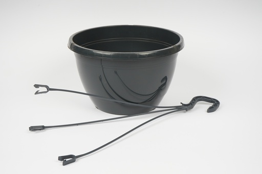 Hanging Planter Emma 27cm dark grey