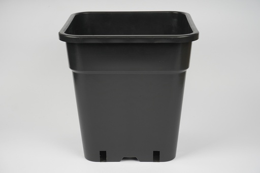 Planter HS18 black 30.5x30.5x31cm