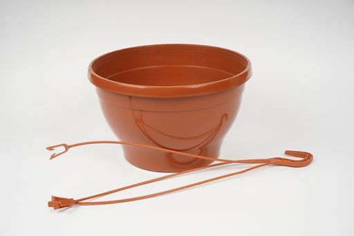 Jacinta Planter 23cm Brown