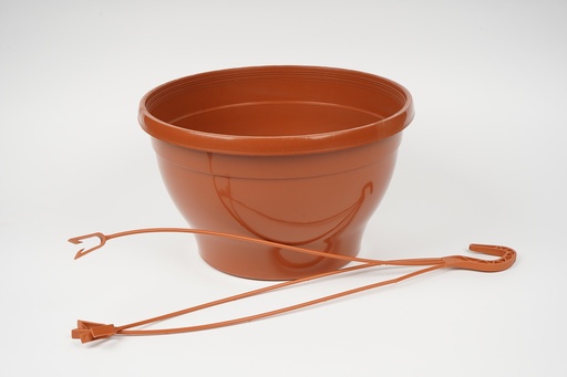 Jacinta Pot 25cm brown