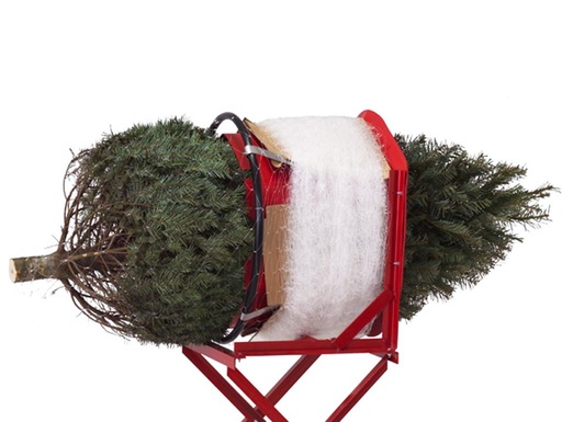 Netting for Christmas tree packaging 45x300 white